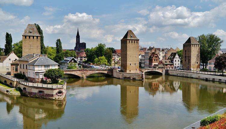 крытые мосты Страсбурга