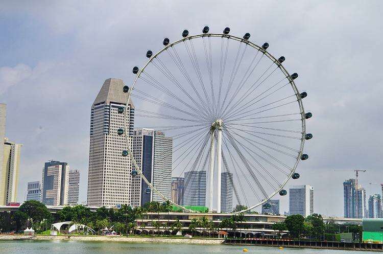 Сингапурское колесо обозрения Flyer